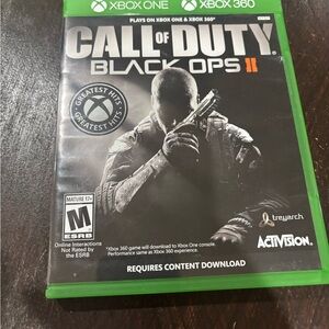 Call of Duty Black Ops II - Xbox One/360 Dual Platform Game